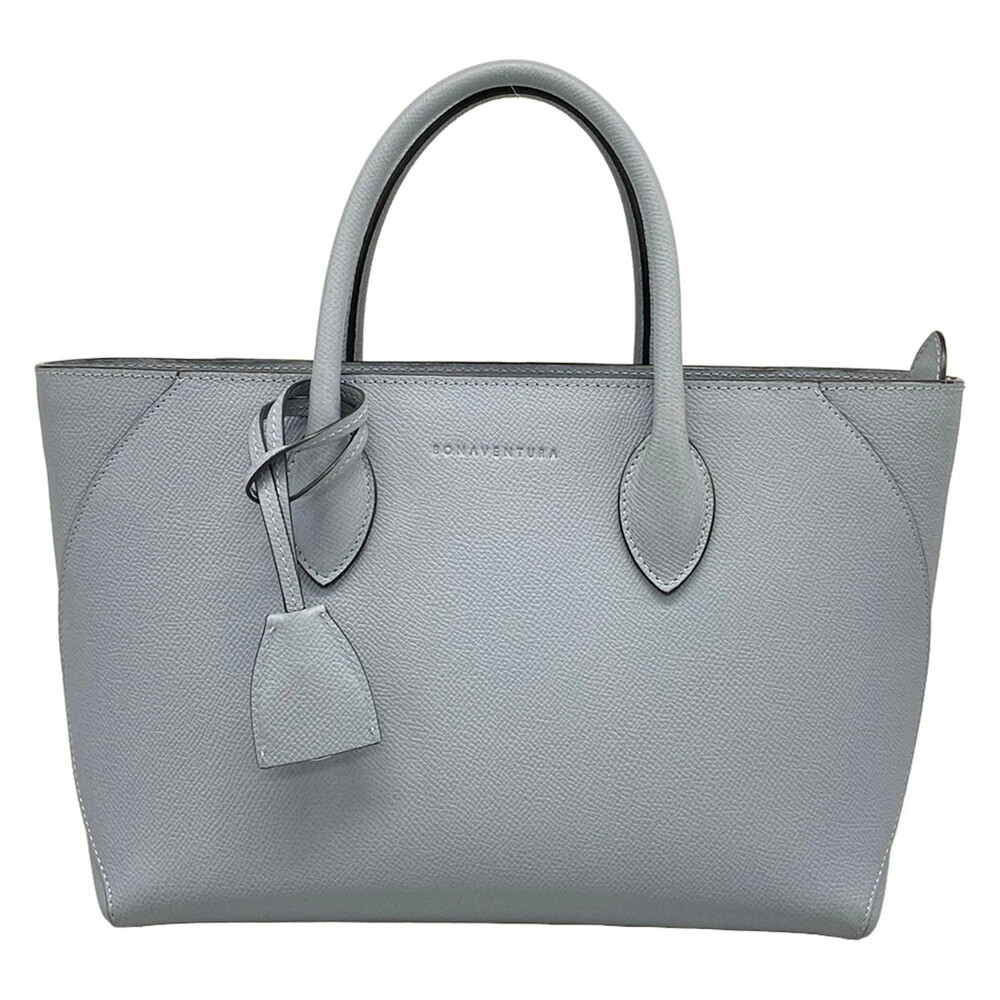 Bonaventura Light Blue Leather Handbag #358000B81B